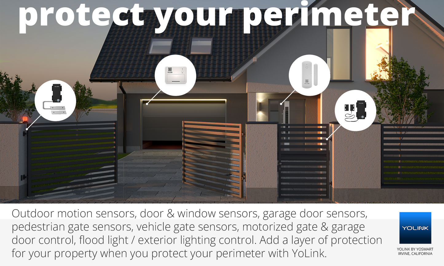 Garage Door Sensor, YoLink Hub Required