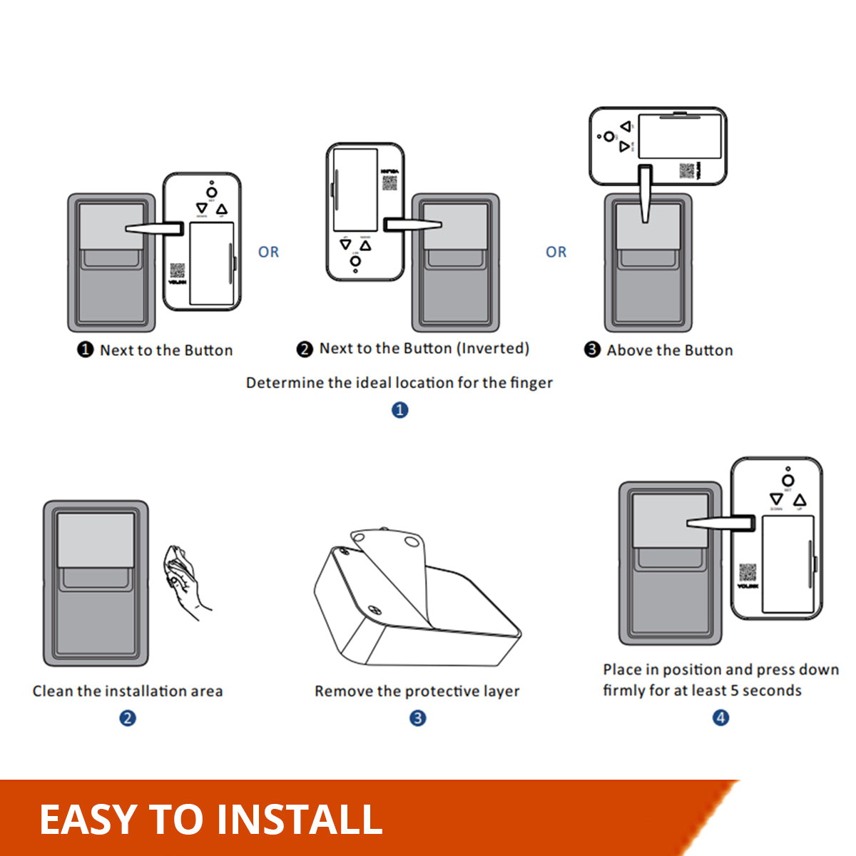 YoLink Finger: Universal Garage Door Controller,  YoLink Hub Required - YoLink