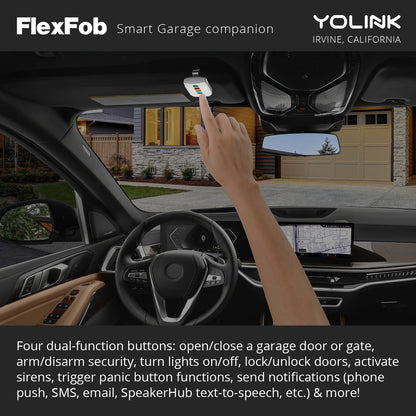 FlexFob Smart Fob, with Wall-Mount/Car Visor Bracket